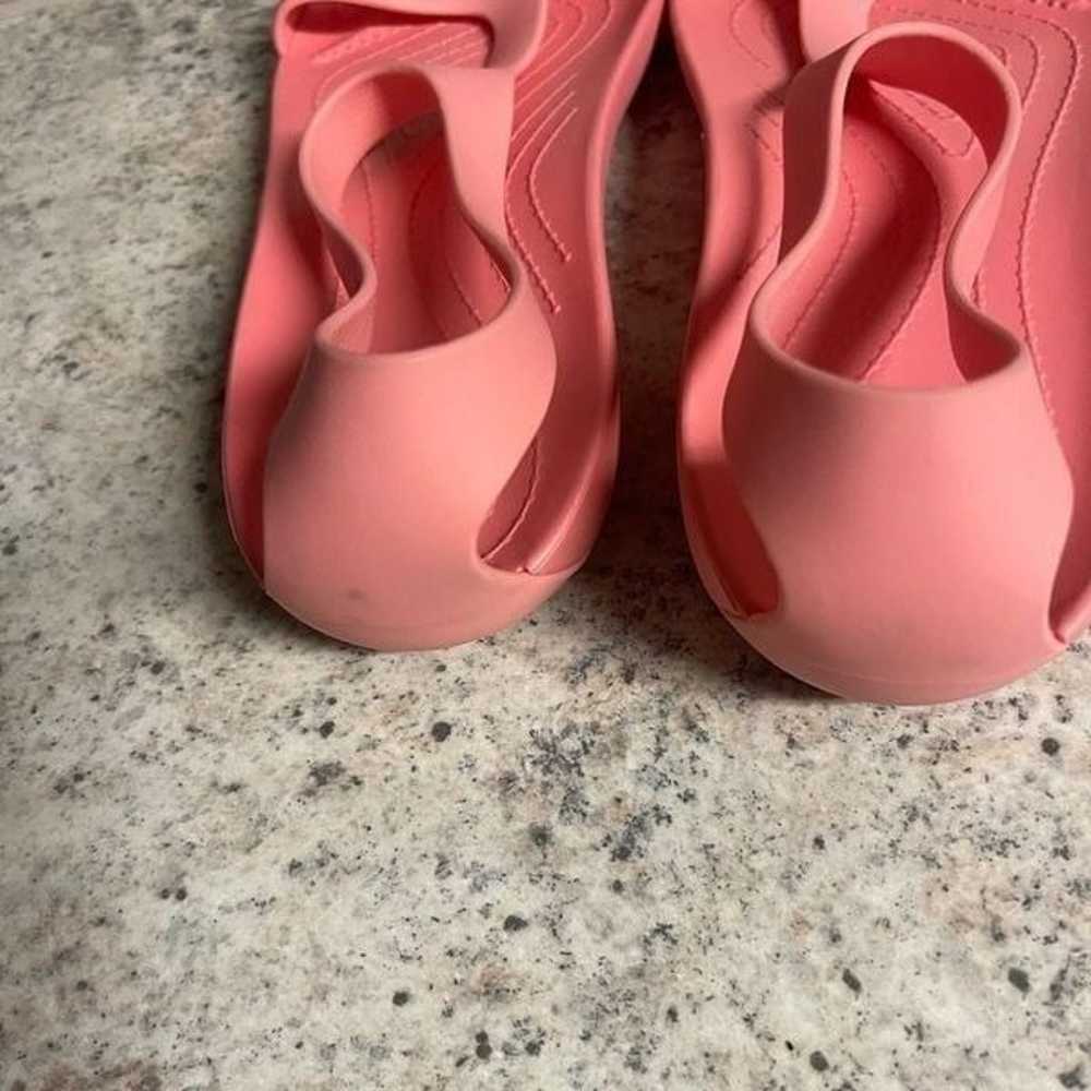 Crocs pink t strap gladiator sandals - image 4