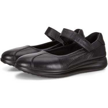ecco $140 Arquet Mary Jane Flats Comfort Shoes Bl… - image 1