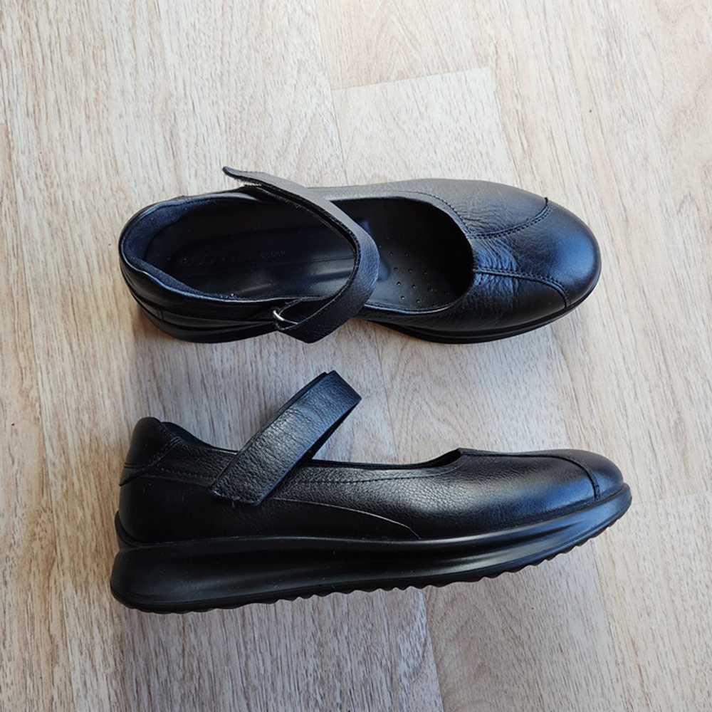 ecco $140 Arquet Mary Jane Flats Comfort Shoes Bl… - image 2