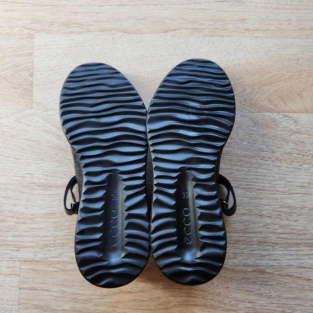 ecco $140 Arquet Mary Jane Flats Comfort Shoes Bl… - image 8
