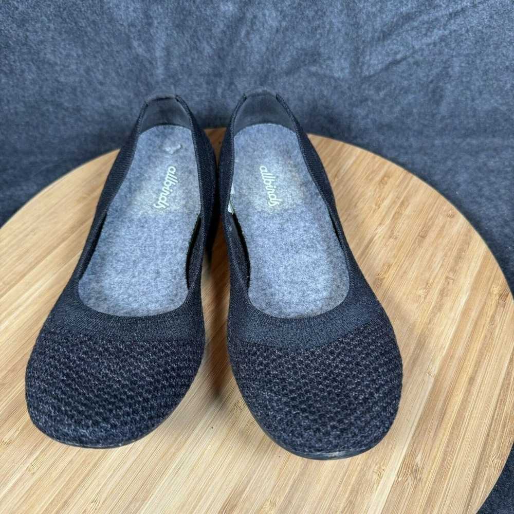 Allbirds Tree Breezers Shoes Women’s 6.5 Black Kn… - image 2