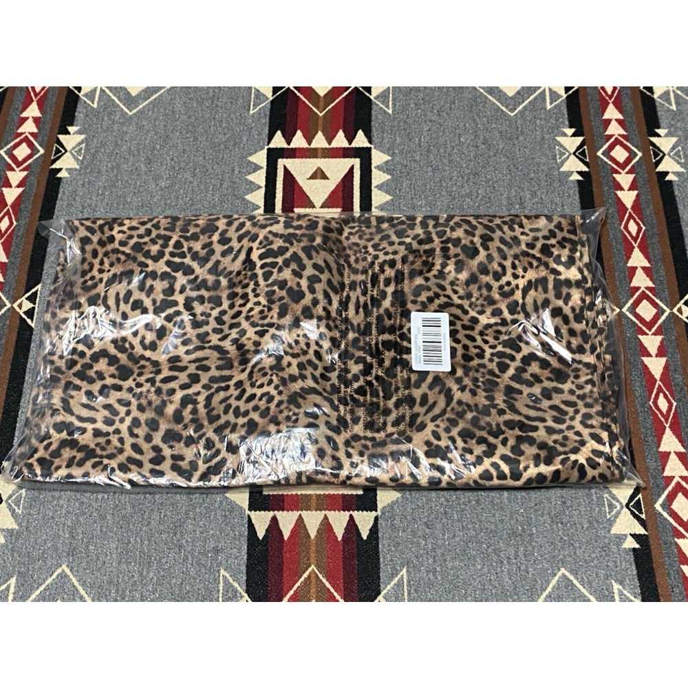 Vintage CHICOS Leopard Animal Print Garment Bag N… - image 3