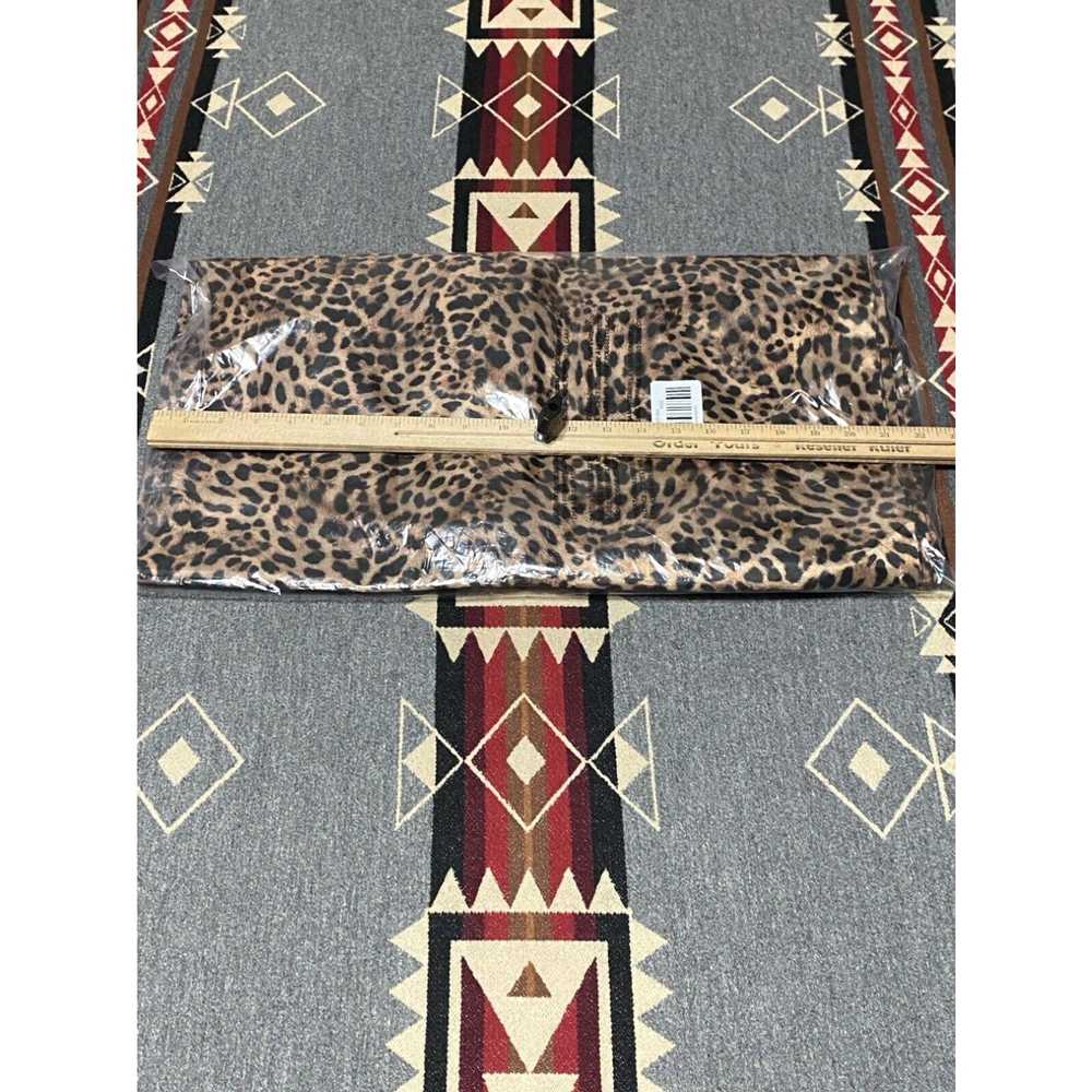Vintage CHICOS Leopard Animal Print Garment Bag N… - image 4
