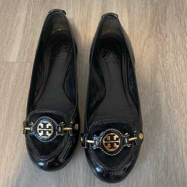 Tory Burch Pony Hair & Patent Leather
