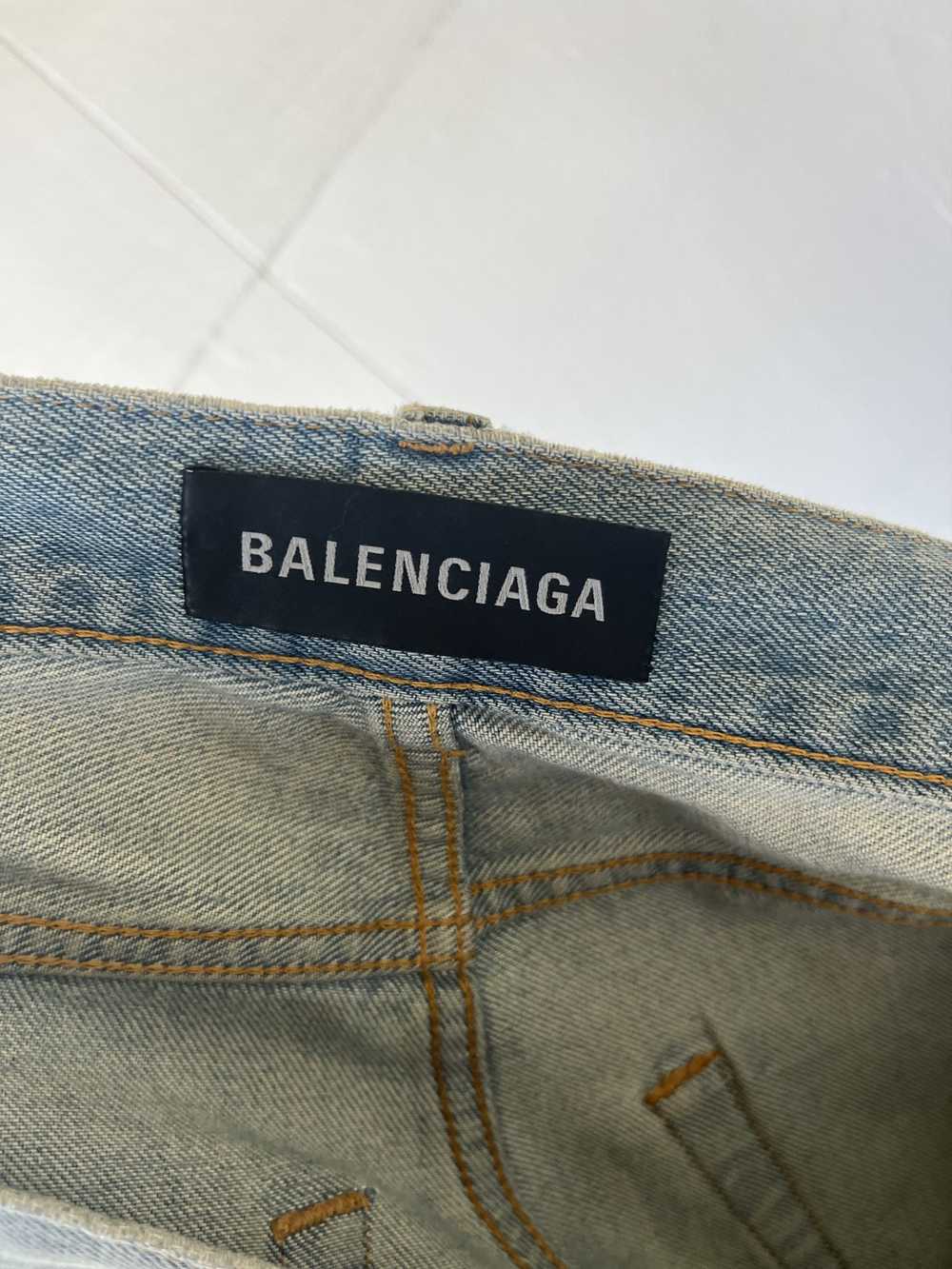 Balenciaga Balenciaga Mud Wash Denim Jeans - image 3