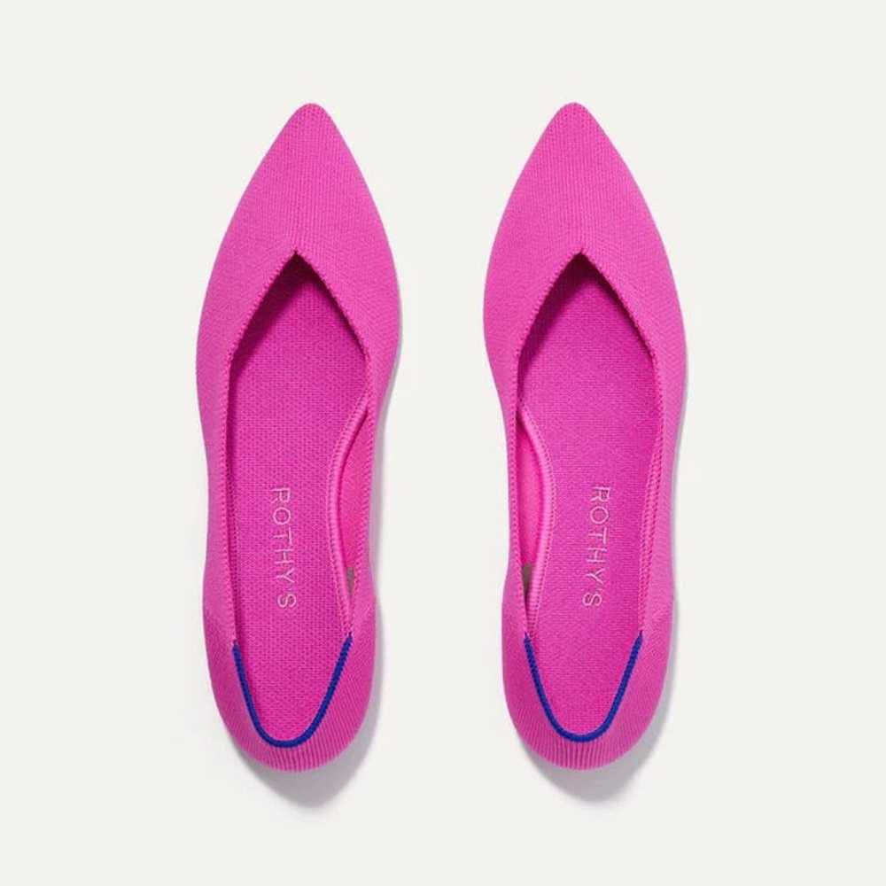 Rothy’s Points in Dragon Fruit Pink Women’s Size 8 - image 2