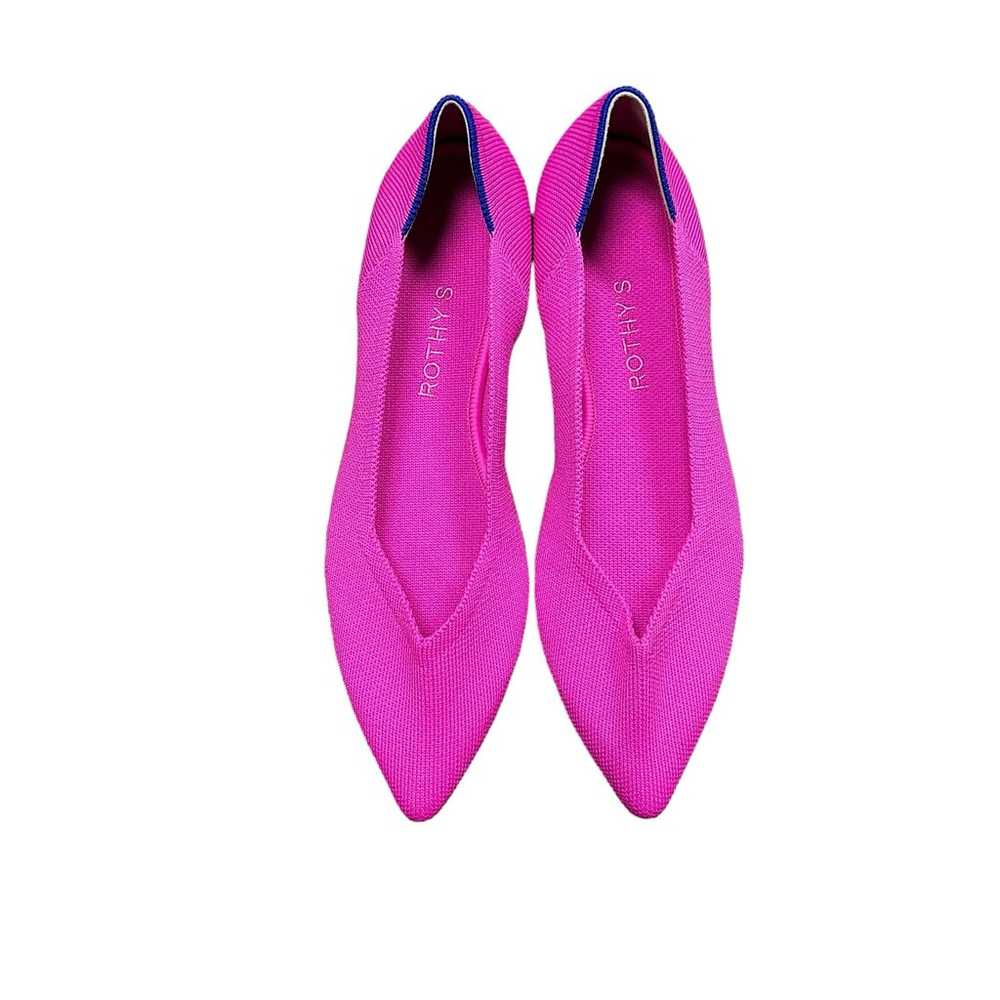 Rothy’s Points in Dragon Fruit Pink Women’s Size 8 - image 4