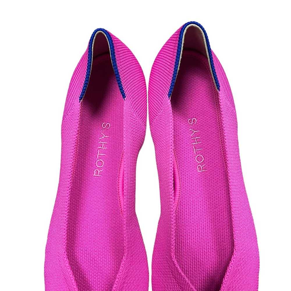 Rothy’s Points in Dragon Fruit Pink Women’s Size 8 - image 5