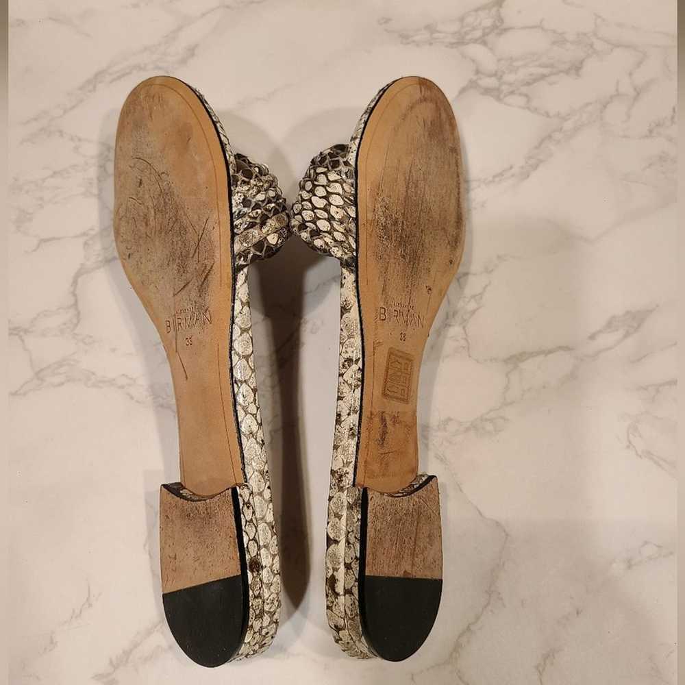 Alexandre Birman Vicky Knotted Flat Slide Sandals… - image 11