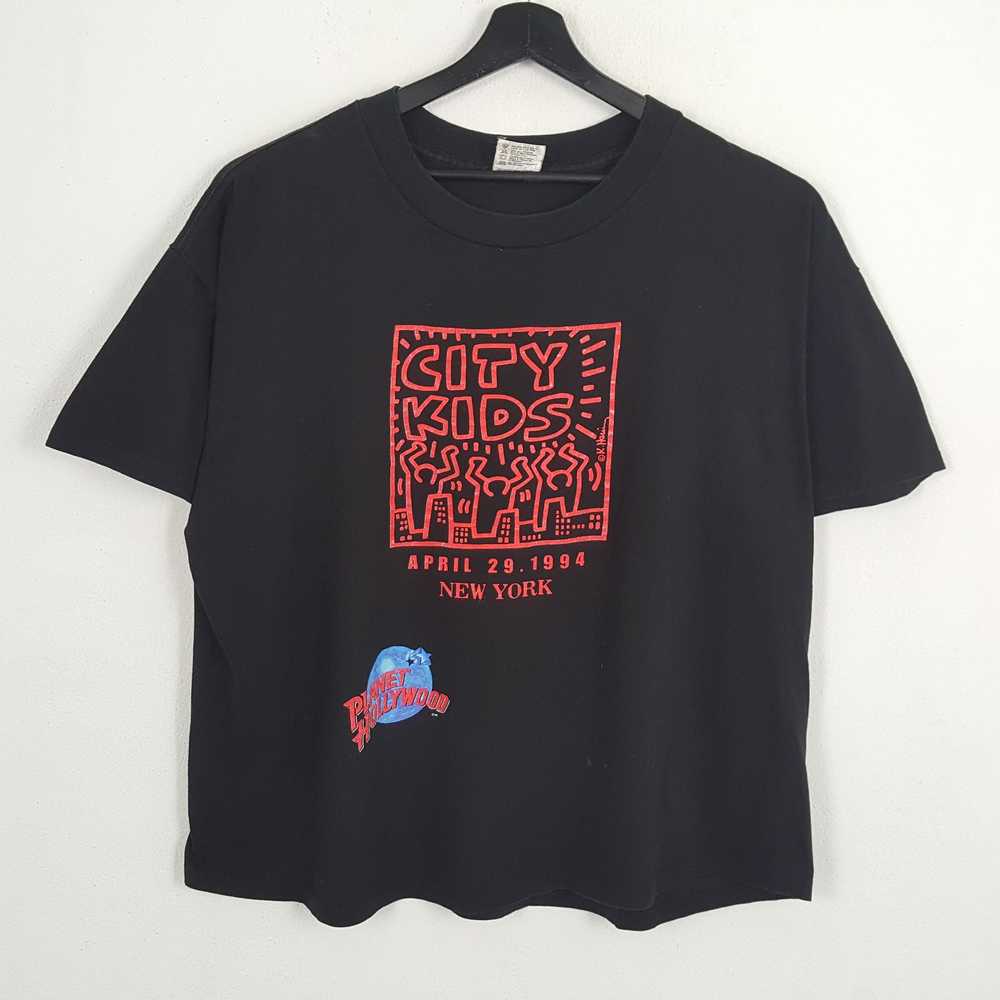 Keith Haring × Planet Hollywood × Vintage PLANET … - image 1