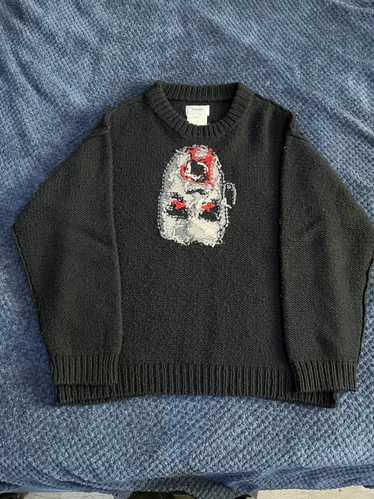 Doublet doublet dracula jacquard knit sweater