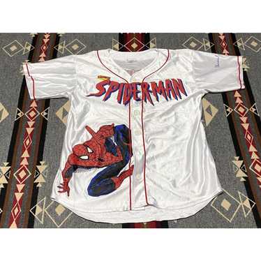 Vintage Spider-Man Universal Studios Baseball Jer… - image 1