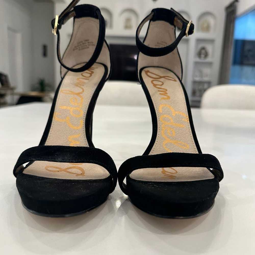 Sam Edelman black ankle strap heels - image 3