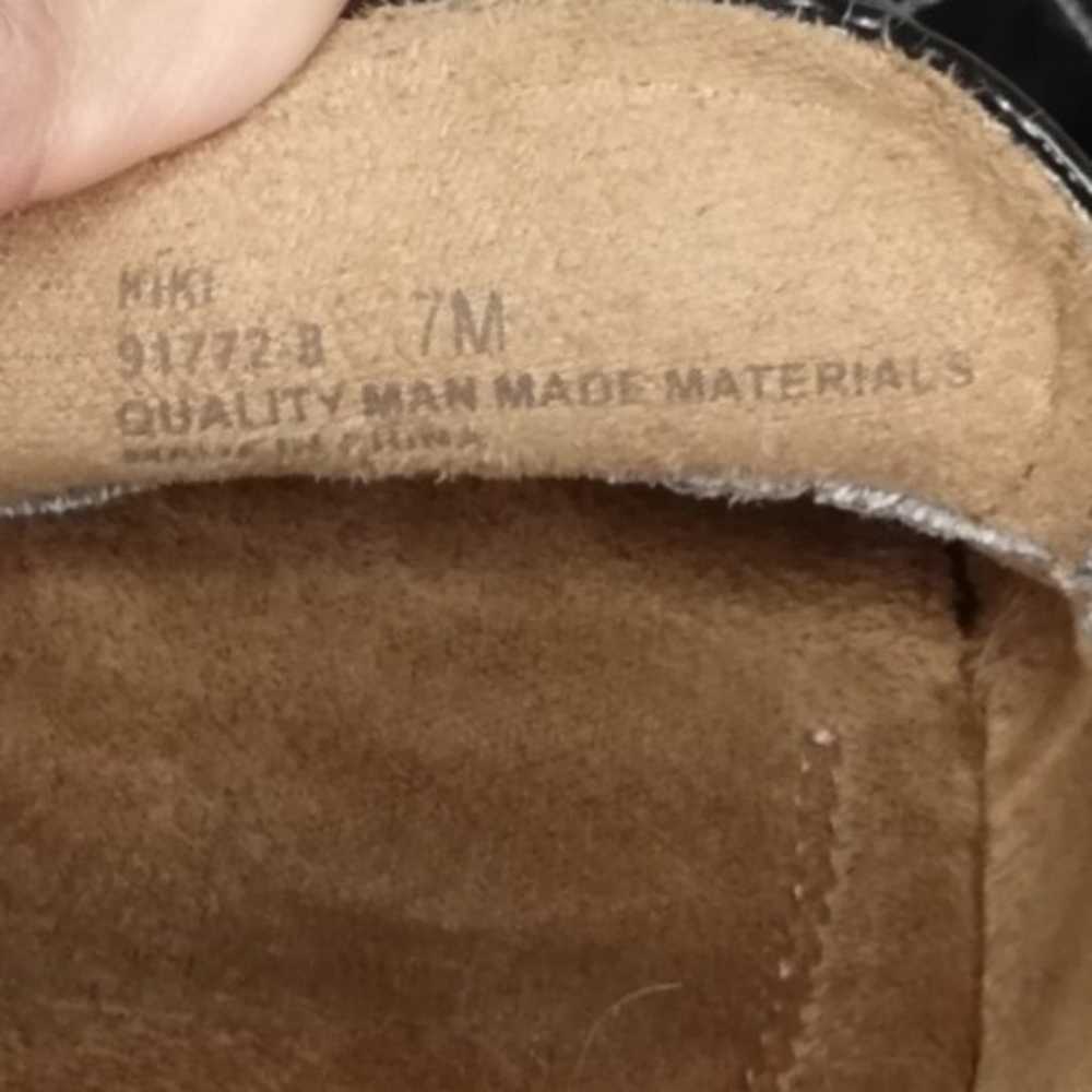 Naturalizer Kiki Black Faux Patent Leather Heel P… - image 7