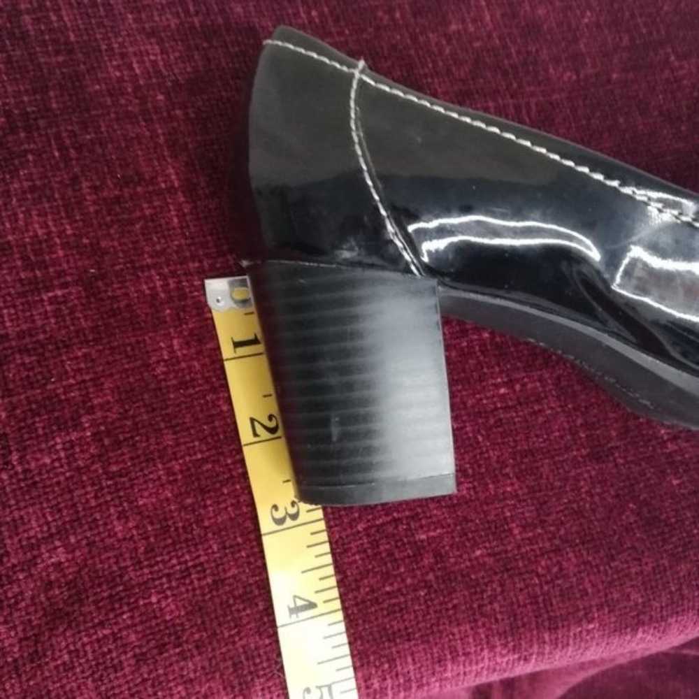 Naturalizer Kiki Black Faux Patent Leather Heel P… - image 8