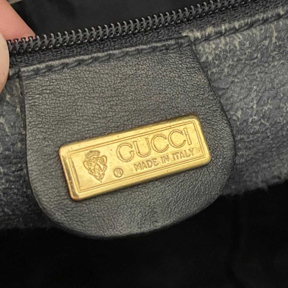Gucci Leather satchel - image 2