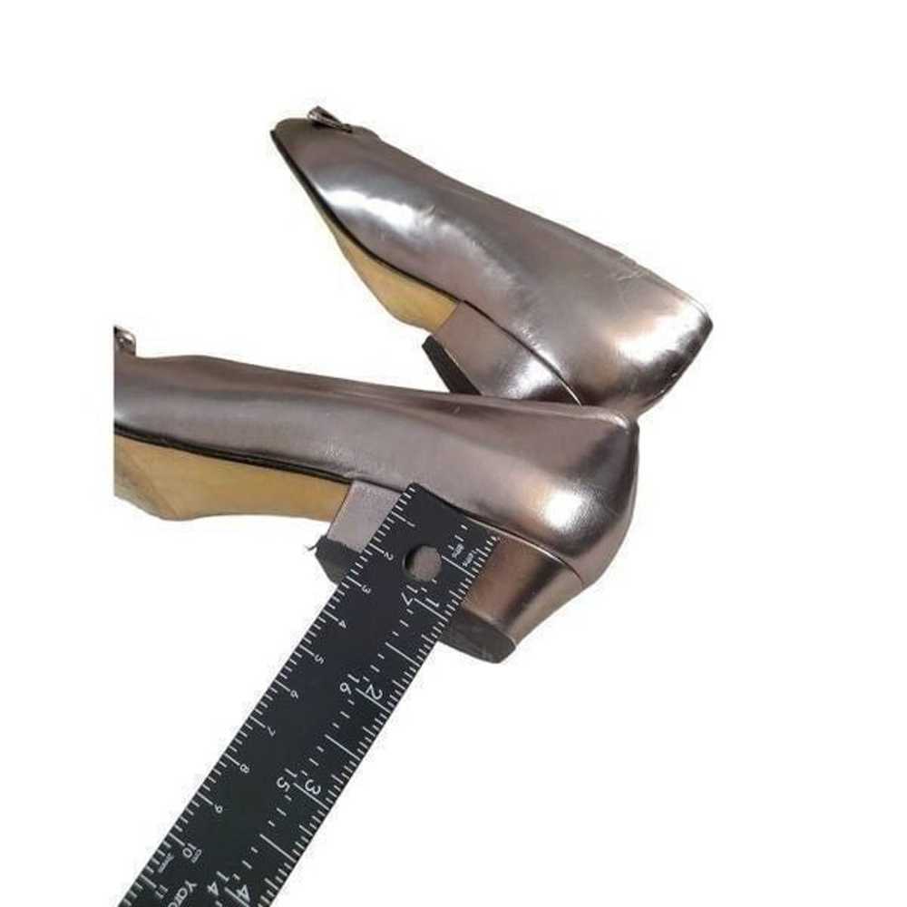 VIntage Joan Helpern Women's Metallic Leather Bow… - image 12