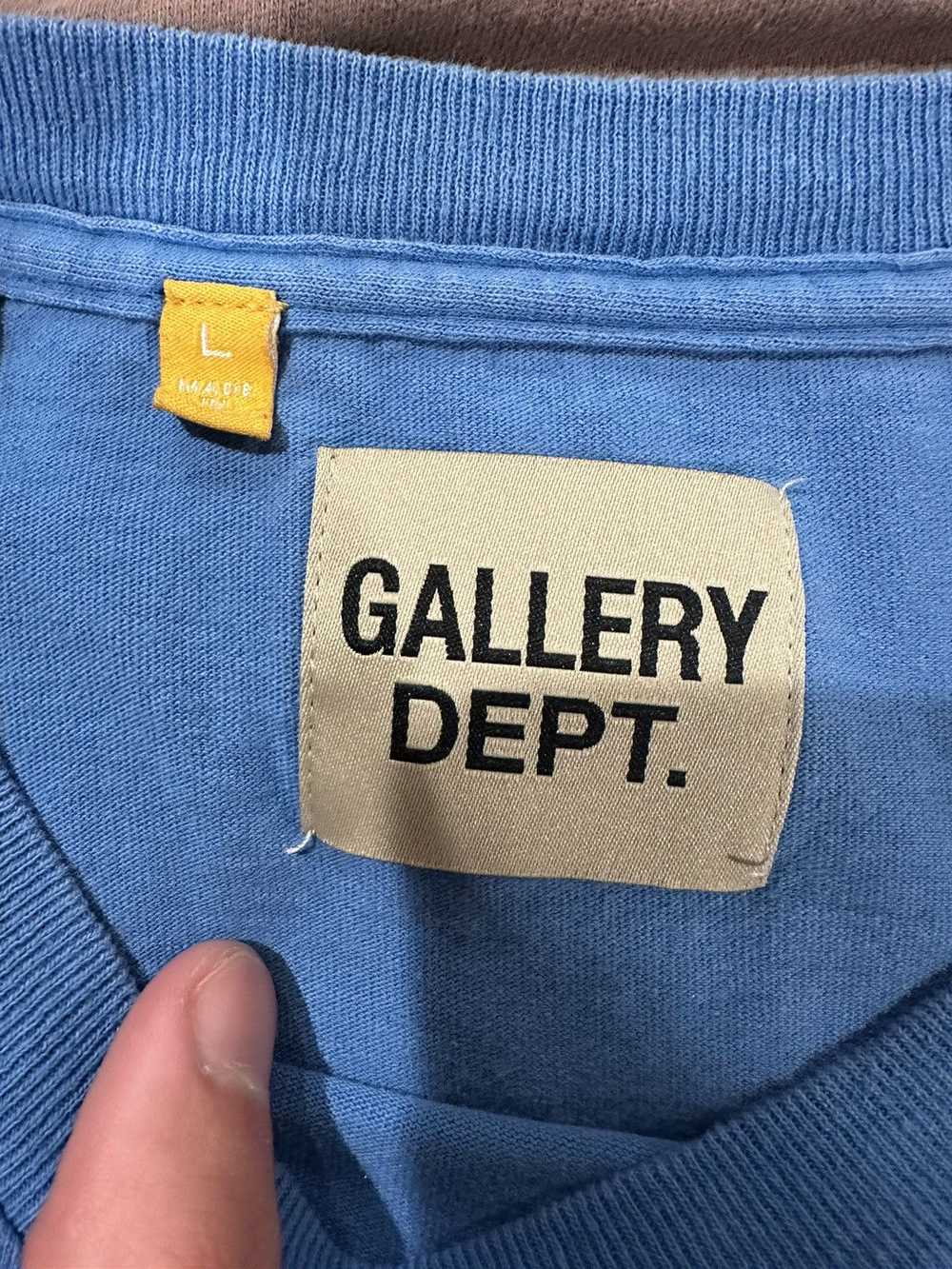 Gallery Dept. Gallery Dept blue souvenir t-shirt … - image 4