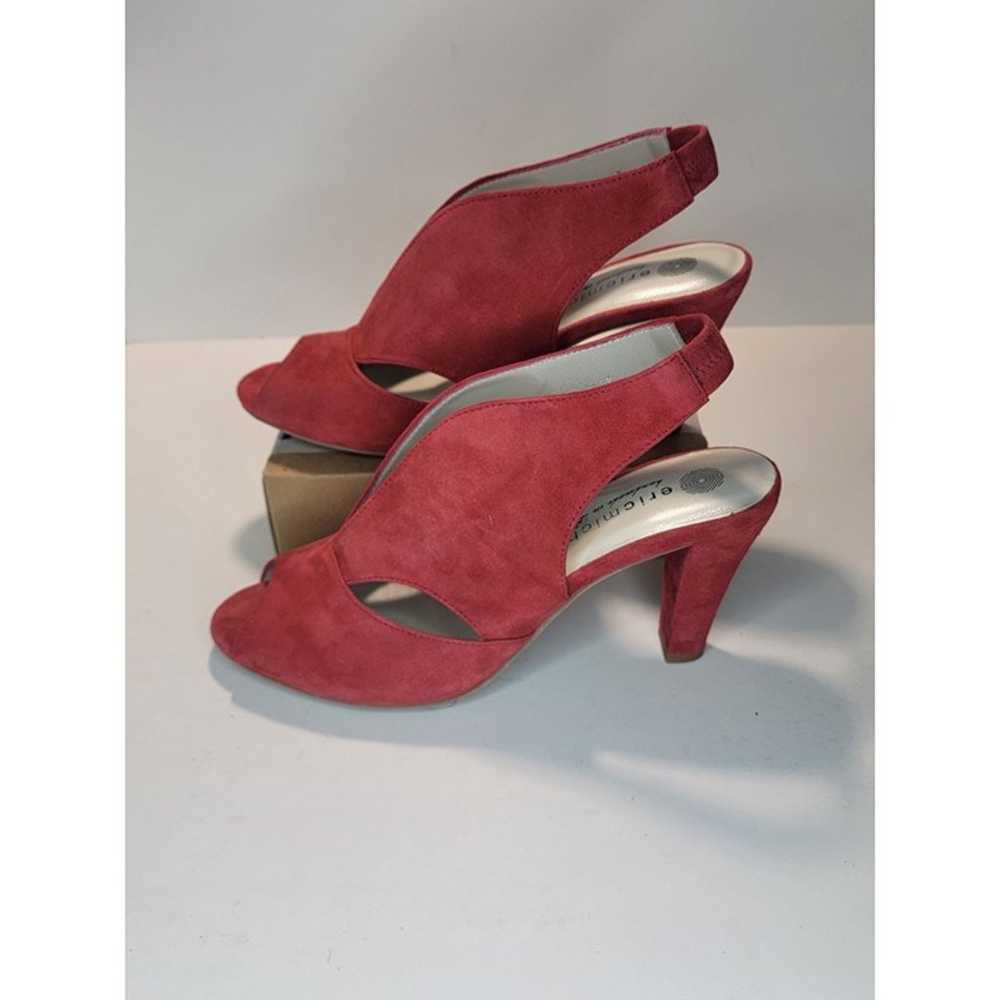 Eric Michael Heels Red Women 38 Leather Upper Ope… - image 2