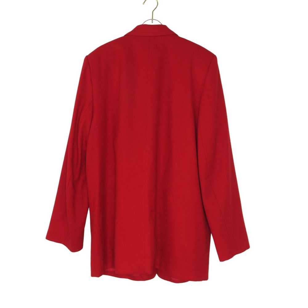 Vintage Vintage Alfred Dunner Red Blazer Jacket S… - image 2