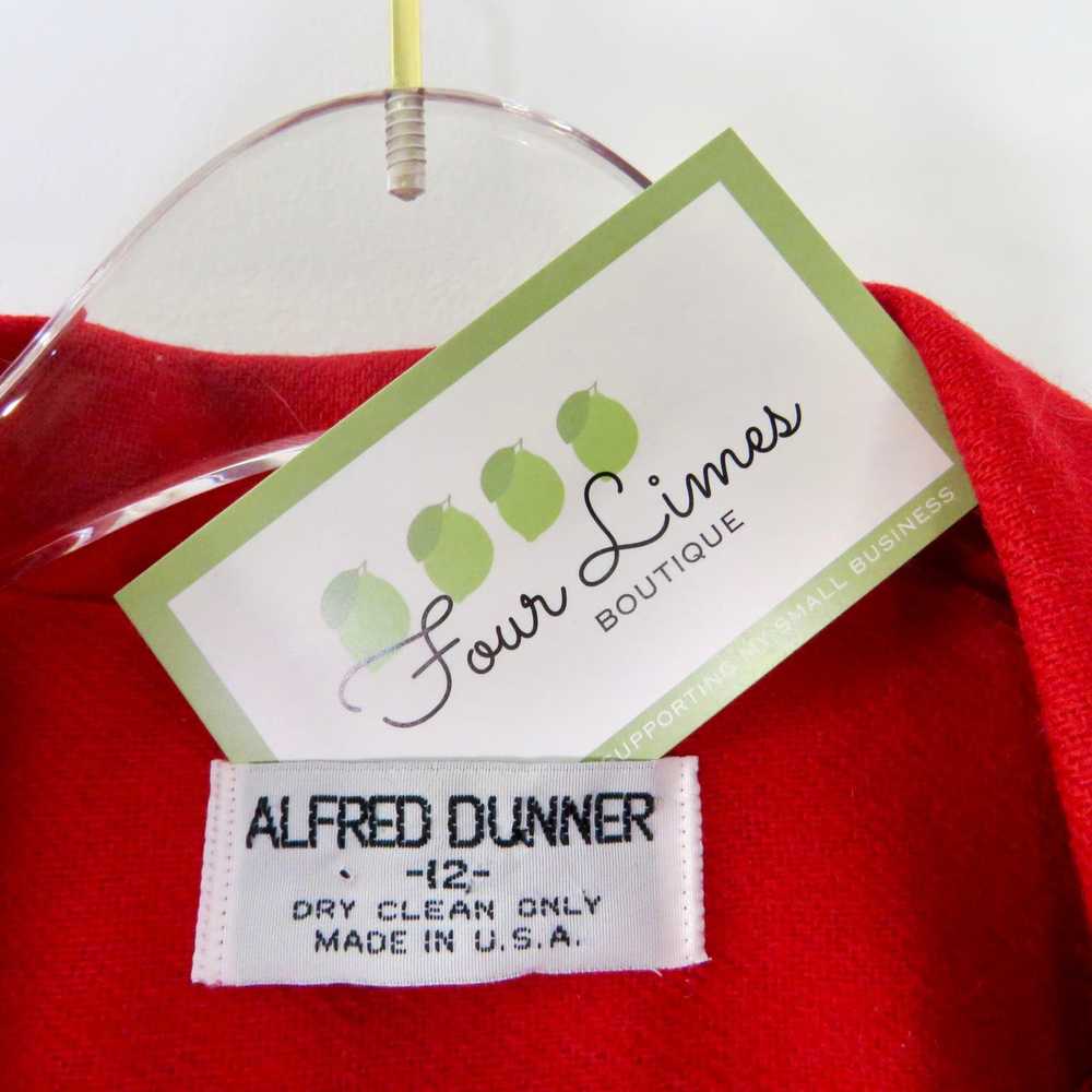 Vintage Vintage Alfred Dunner Red Blazer Jacket S… - image 5