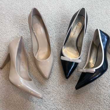 2 pairs women’s heels - size 8