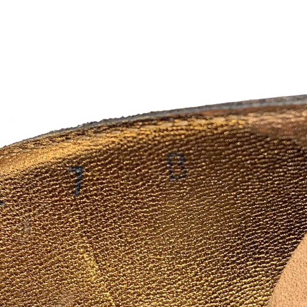 Salvatore Ferragamo Black Leather Patent Leather … - image 5