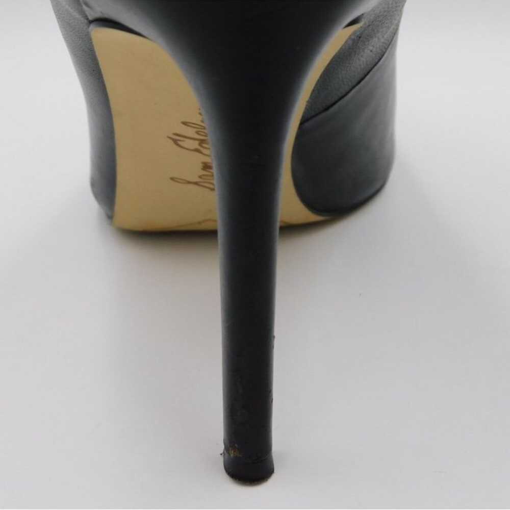 Sam Edelman Black Leather Hazel Pumps |4” Heels |… - image 3