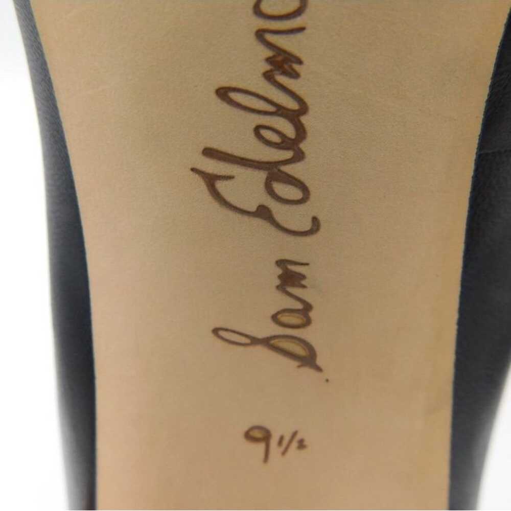 Sam Edelman Black Leather Hazel Pumps |4” Heels |… - image 4