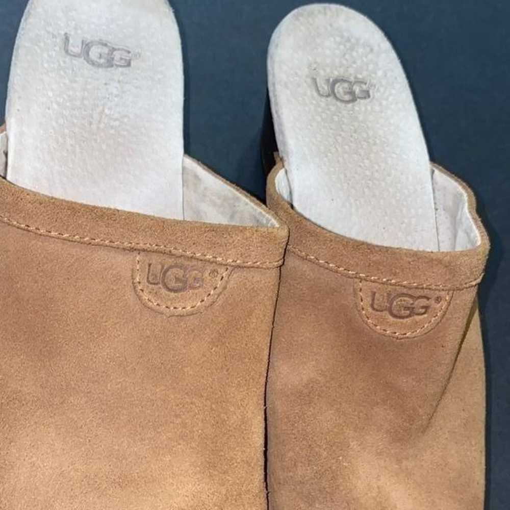UGG suede leather clog slide ons - image 2
