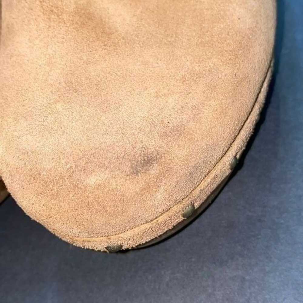 UGG suede leather clog slide ons - image 4