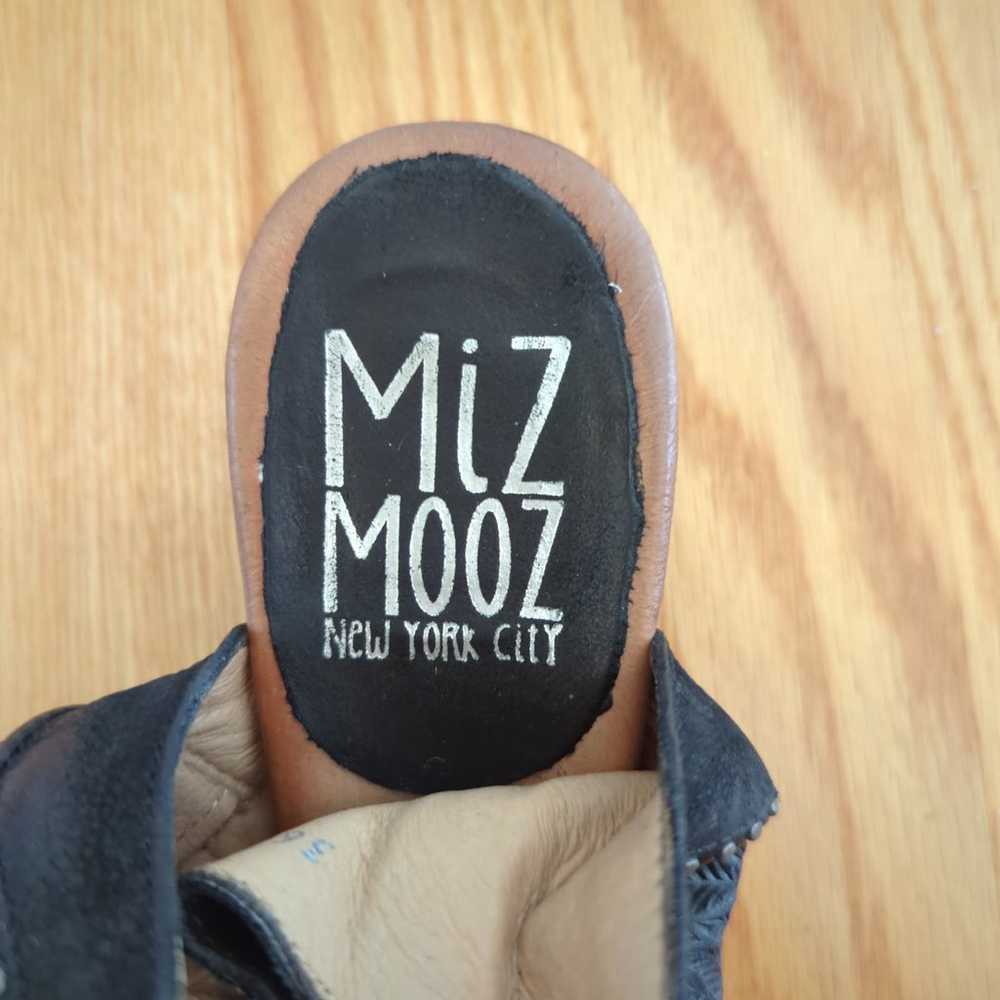 Miz Mooz Black Studded Chase Wide Leather Slingba… - image 6