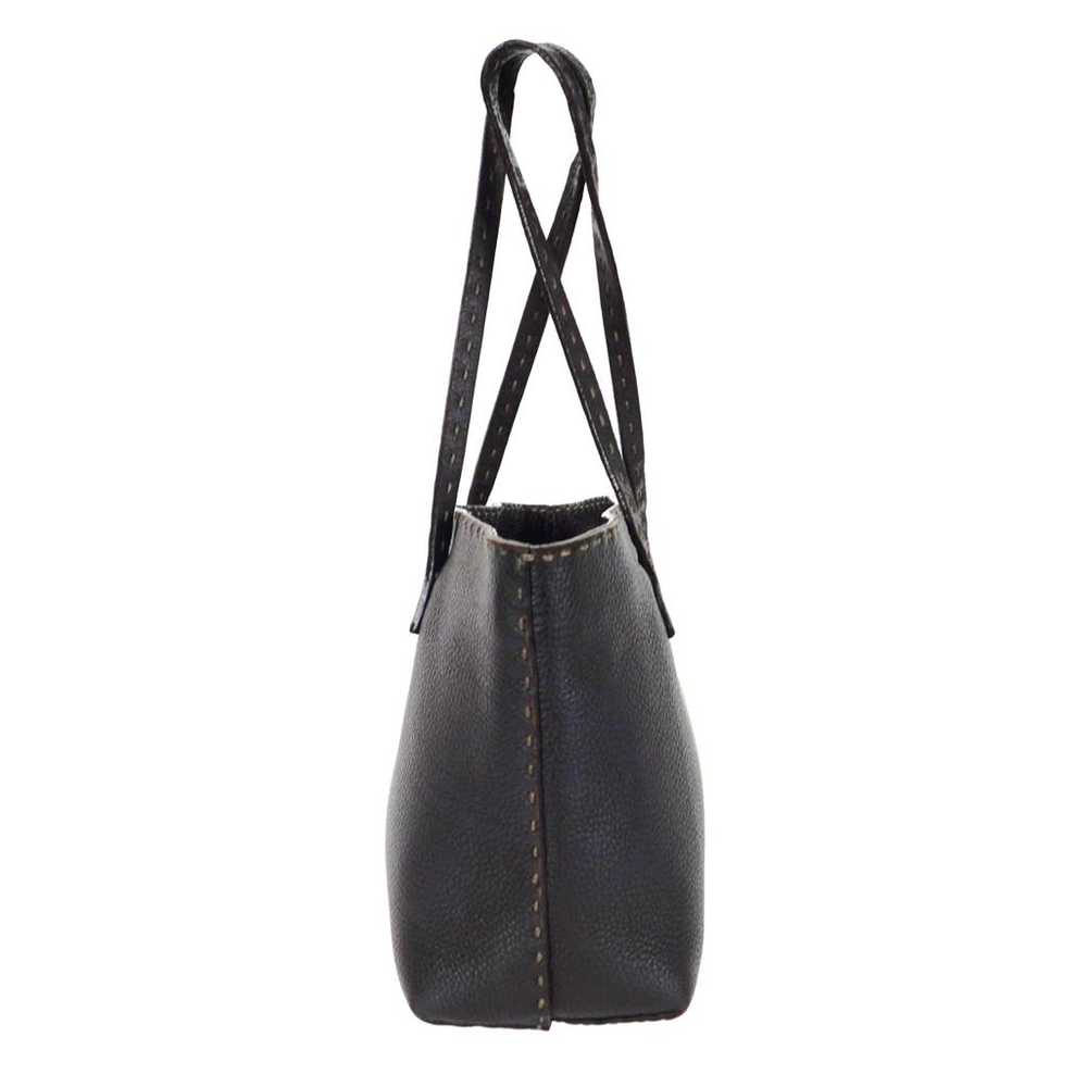 Fendi Carla Selleria leather handbag - image 4
