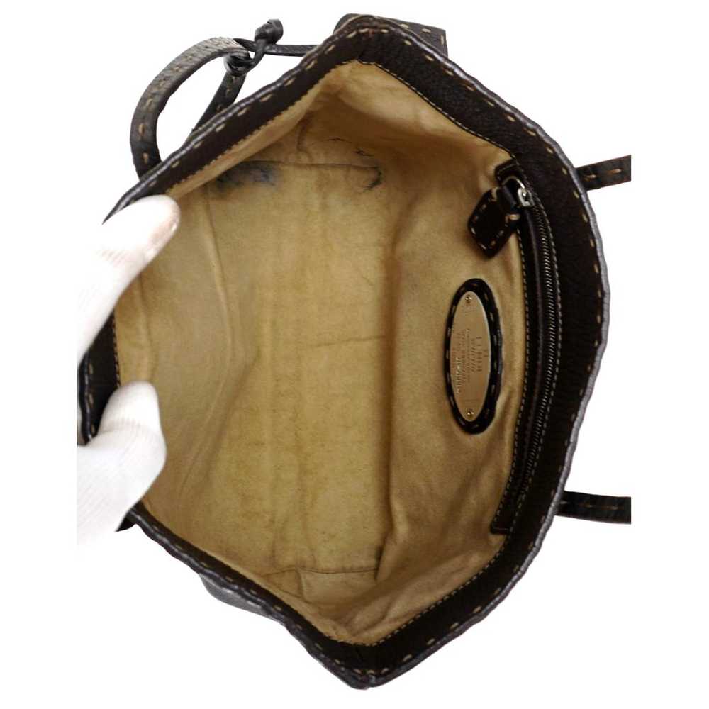 Fendi Carla Selleria leather handbag - image 8