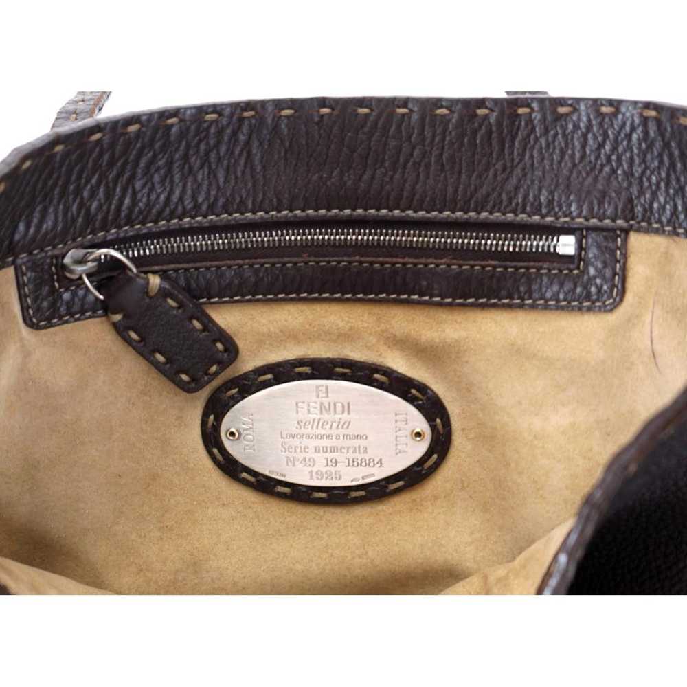 Fendi Carla Selleria leather handbag - image 9