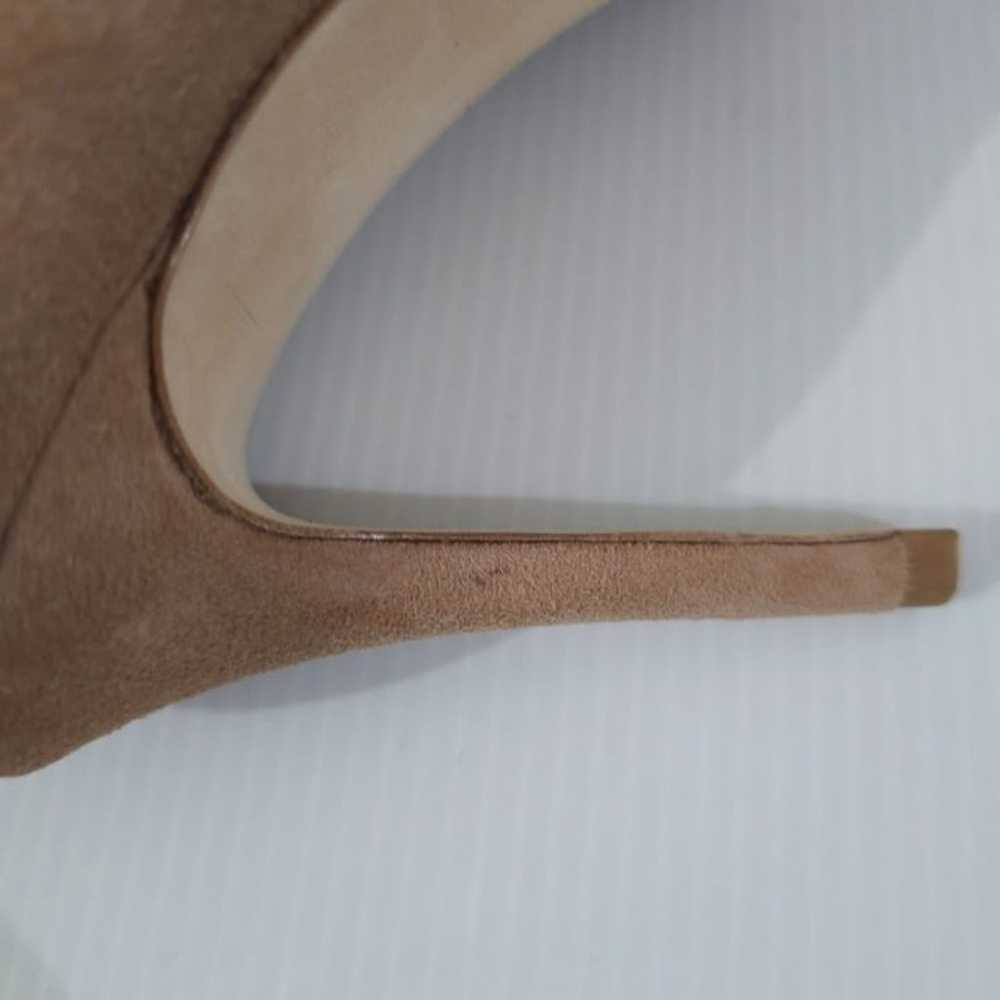 L'Agence Jolie Pointed Toe Pump Heel Shoe Cappuci… - image 10