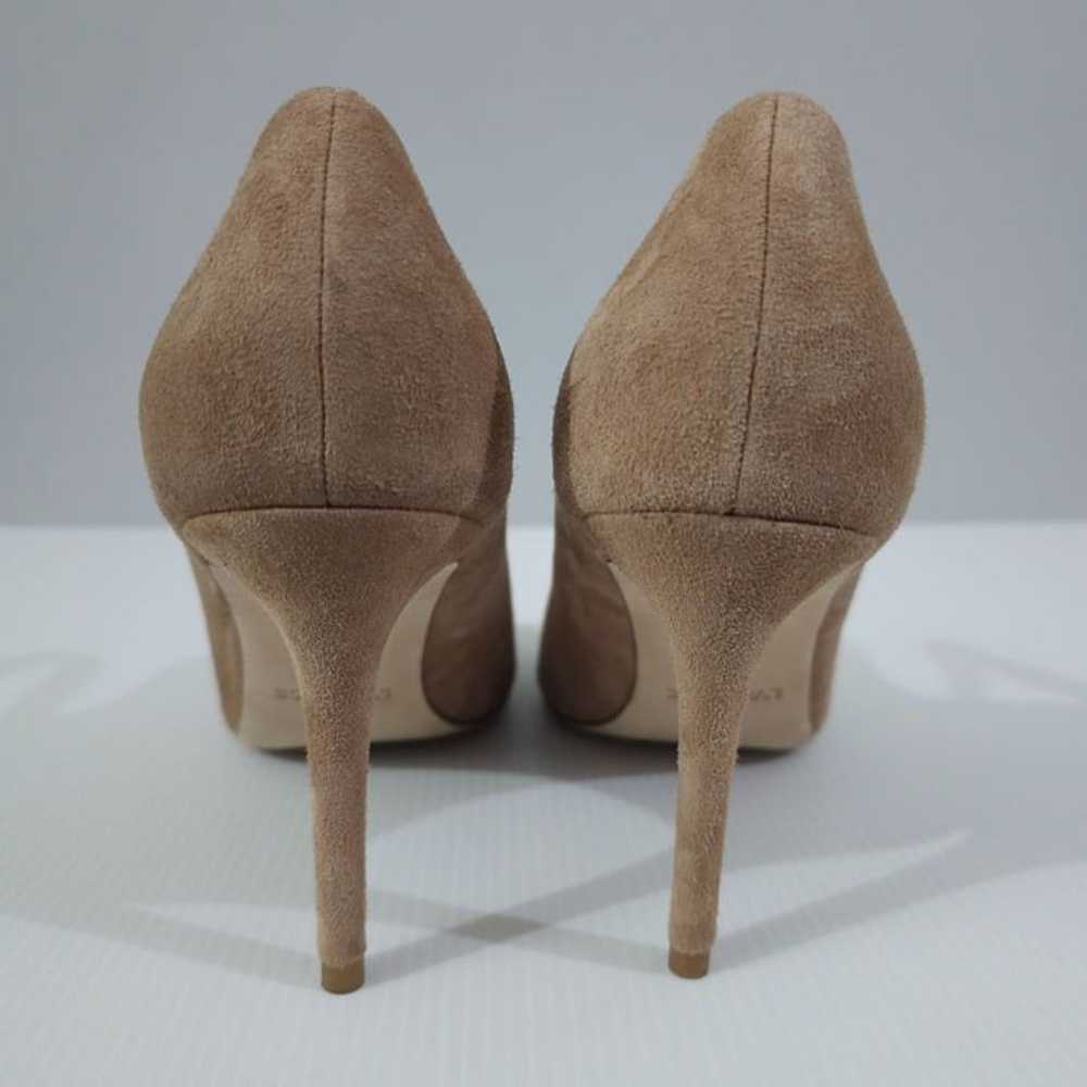 L'Agence Jolie Pointed Toe Pump Heel Shoe Cappuci… - image 6