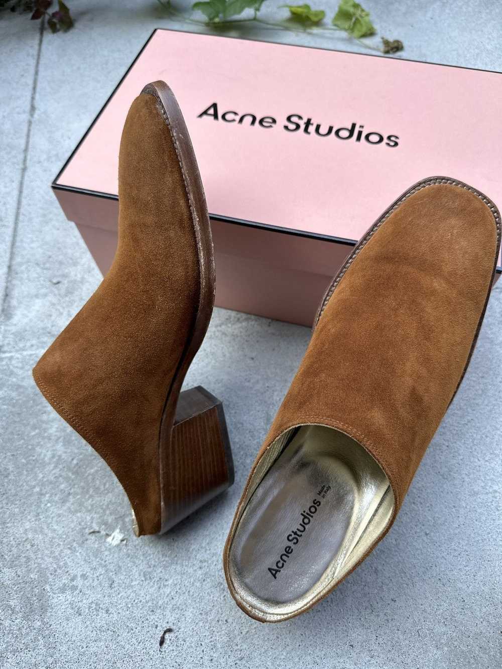 Acne Studios Like a New! Suede Sandal - image 2