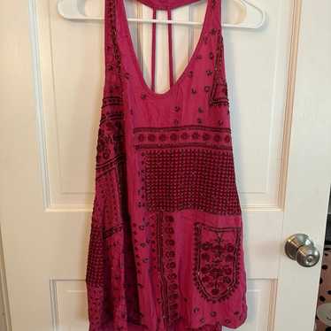 Free People Intimately Country Night Beaded Dress 