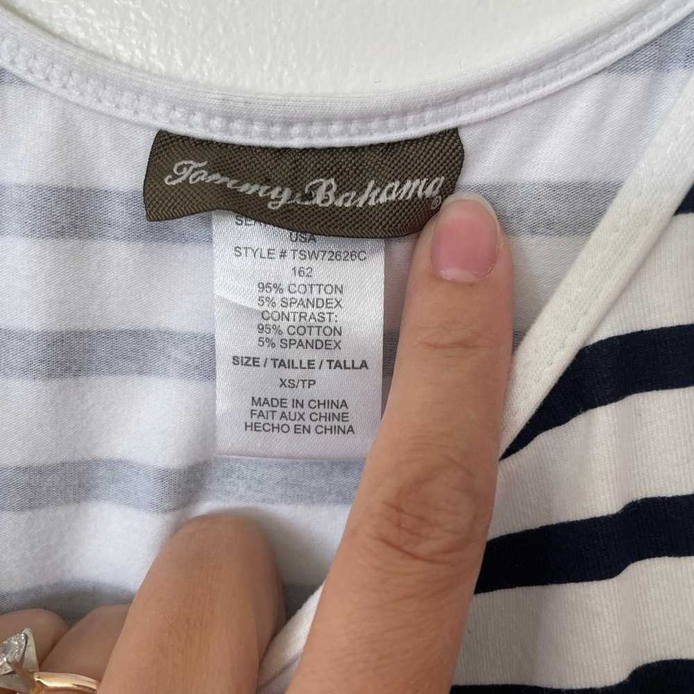 Tommy Bahama Sleeveless Cotton Maxi Dress Size XS… - image 3