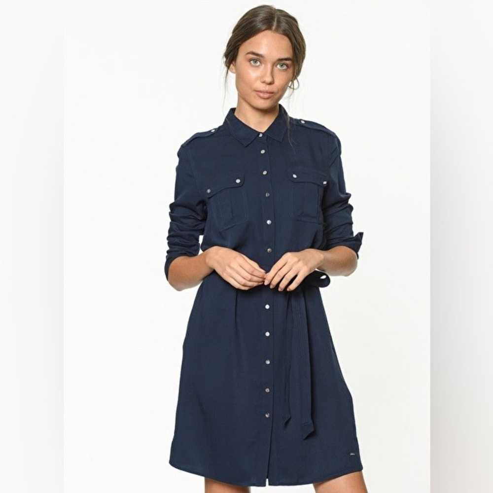 Tommy Hilfiger Dress. Size: XS Color: Navy Blue - image 6