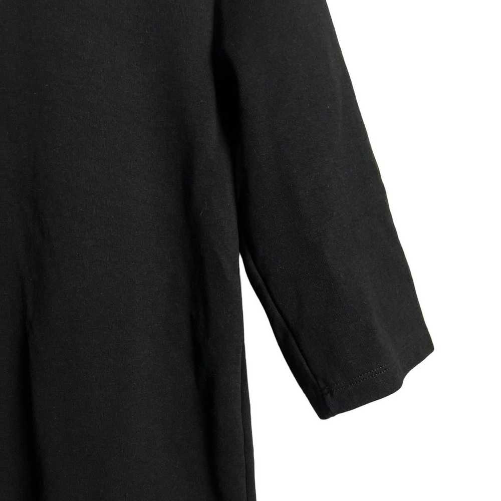 Zara Trafaluc Solid Black Turtleneck 3/4 Sleeve T… - image 3