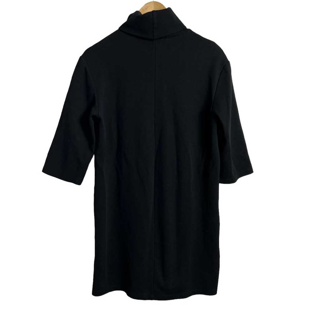 Zara Trafaluc Solid Black Turtleneck 3/4 Sleeve T… - image 5