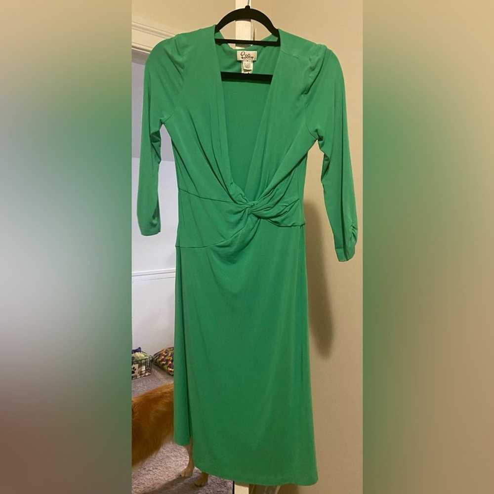 Womens Lilly Pulitzer Dress Green Small - image 1