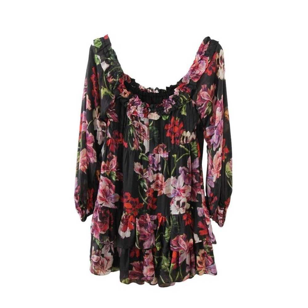 INTERMIX Knightly Floral Print Off Shoulder Mini … - image 5