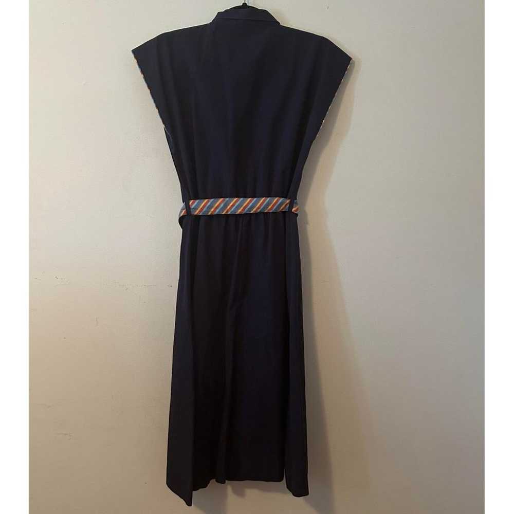 Townhouse Vintage Shirt Dress Aline 70s Tie Belt … - image 8