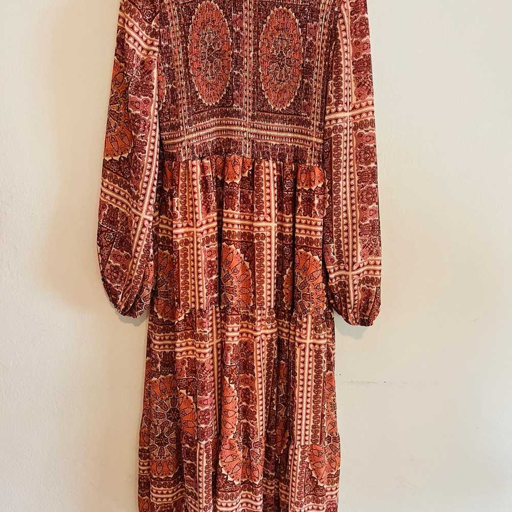 Bohme Juniper Smocked Vintage Inspired Maxi Dress… - image 2