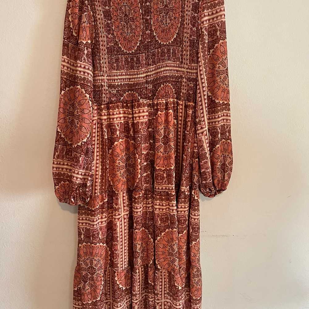 Bohme Juniper Smocked Vintage Inspired Maxi Dress… - image 7