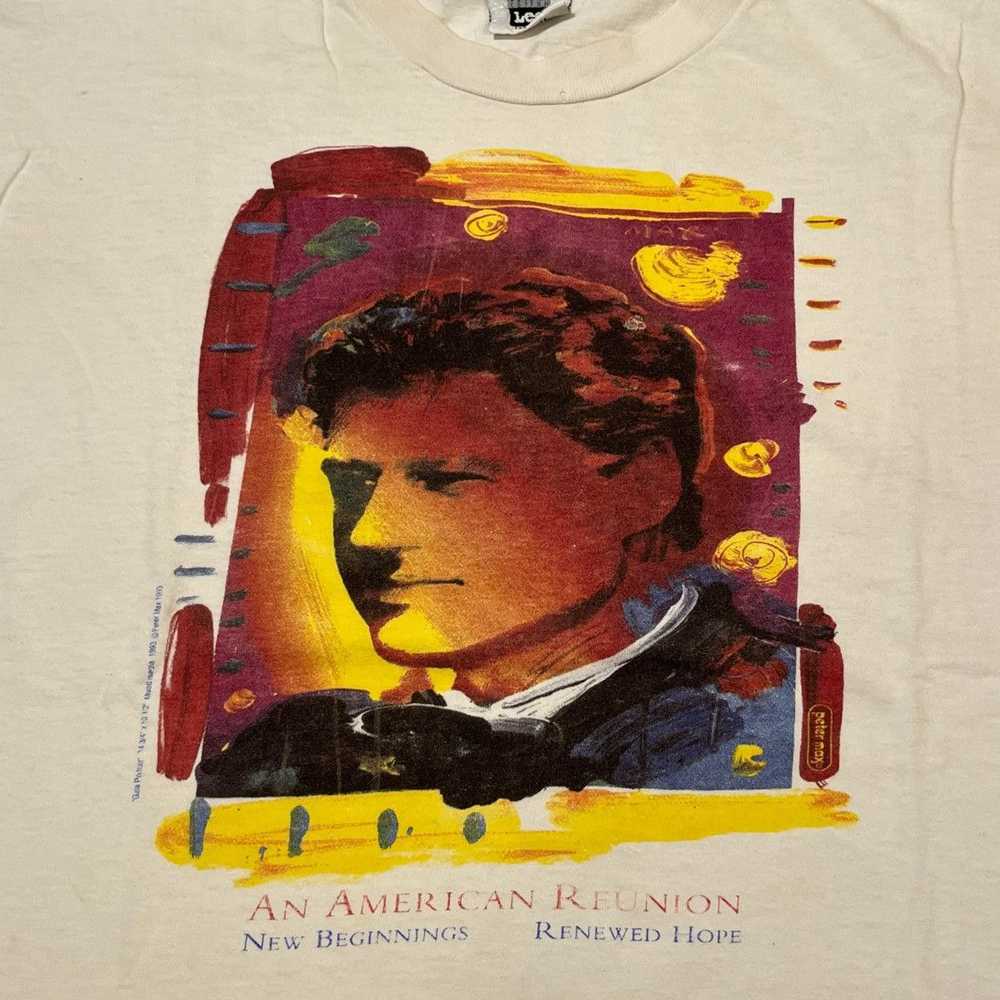 Art × Streetwear × Vintage Bill Clinton Peter Max… - image 2