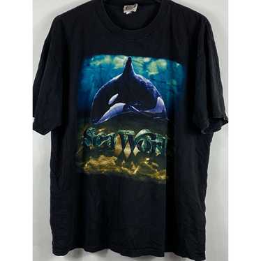 Other Vintage Cottonuity Sea World Whale Graphic T